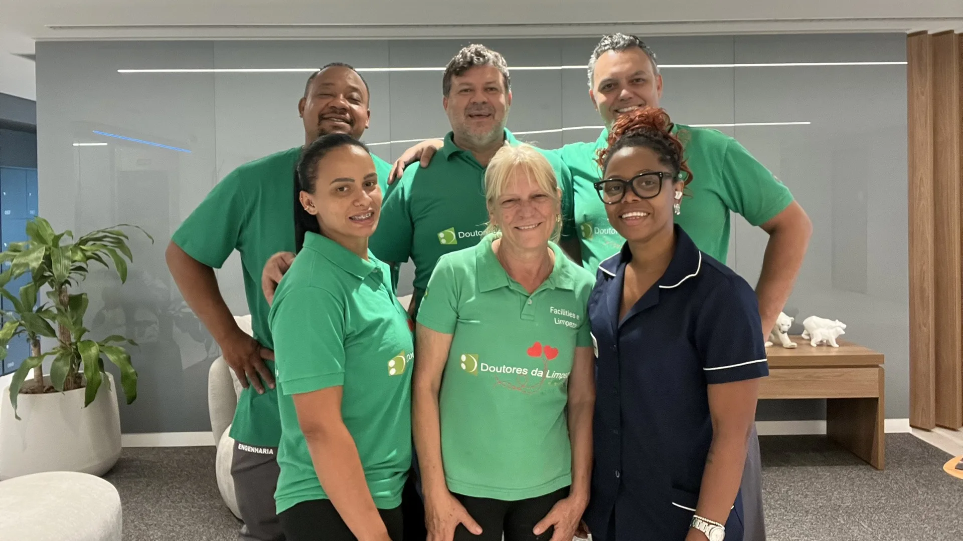Equipe da Doutores da Limpeza